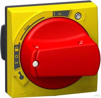 Schneider Electric GVAPR54 Drehantrieb IP54 rot, TeSys GV2/GV3/U (GVAPR54)