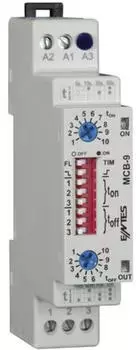 ENTES MCB-9 Multifunktions-Zeitrelais 24V/DC, 24V/AC, 230V/AC DIN-Schiene (101585)