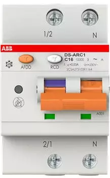 ABB DS-ARC1 AFDD+FI/LS 1P+N C16 30mA (2CSA275103R1164)