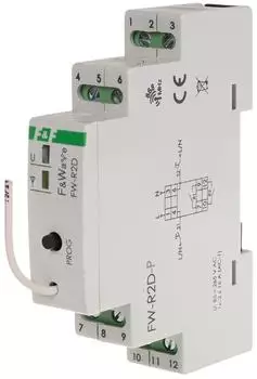 F&F F&Wave Doppelrelais bistabil, multifunktional, 85÷265V AC/DC, DIN-Montage (FW-R2D-P)