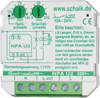 Schalk NFA U2 Netzfeld-Abschaltautomat 230V, 10A, Unterputz (NFAU29)