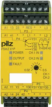 Pilz PSWZ X1P 0,5V Sicherheitsrelais 24-240VAC/DC (777949)