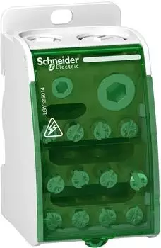 Schneider Electric Linergy Klemmenblock 1-polig 250A 14 Schraubanschl&uuml;sse (LGY125014)