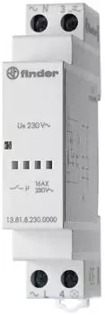 Finder Serie 13 Elektronisches Stromsto&szlig;relais 1 Schlie&szlig;er 16A (13.81)