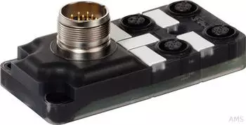 Murrelektronik Exact12 Sensor-/Aktor-Verteiler 4x M12 5-pol., Stecker M23 12-pol. (8000-84530-0000000)