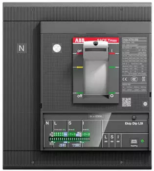 ABB Tmax XT5N 630 Kompaktleistungsschalter 4-polig Ekip Dip LIG (1SDA100413R1)