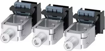 Siemens Rahmenklemme, 3 St&uuml;ck, Zubeh&ouml;r f&uuml;r 3VA6 150/250 (3VA9143-0JA12)