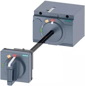 Siemens T&uuml;rkupplungsdrehantrieb Standard IEC IP65 mit T&uuml;rverriegelung (3VA9157-0FK21)