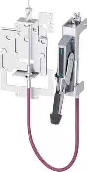Siemens Bedieneinheit Bowdenzug Max-Flex, Komplettbausatz Stahlgriff (3VA9477-0CK72)