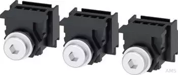 Siemens Schraubenflachanschluss, Zubeh&ouml;r f&uuml;r 3VA1 100/160, 3 St&uuml;ck (3VA91130QA00)