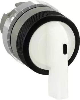 ABB P9MSAD0B Wahlschalter 2-Position, wei&szlig;, langer Griff, -45&deg;/45&deg; (1SFA184647R9105)