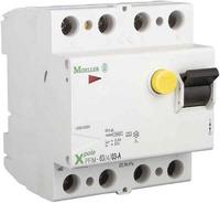 EATON FI-Schutzschalter PXF-63/4/003A, 30mA, Typ A, 63A, 230V/400V AC, 10kA