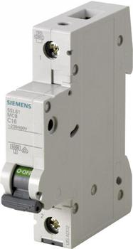 Siemens Leitungs-Schutzschalter 5SL6116-7
