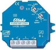 Eltako Funkaktor Universal-Dimmschalter ohne N, 230V, Power MOSFET 300W, 1 St&uuml;ck,
