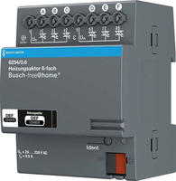 Busch-Jaeger 2CKA006220A0025, Busch-Jaeger 6254/0.6 Heizungsaktor 6-fach f&uuml;r
