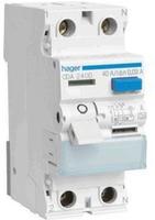 Hager FI-Schutzschalter CDA263D, 30mA, Typ A, 63A, 230V/400V AC, 6kA