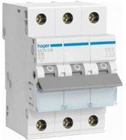 Hager MCN306, Hager MCN306 LS-Schalter 3-polig 6kA C-6A 3M