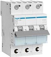 Hager MCS350 LS-Schalter 3P 6kA C-50A QC Quick Connect 1M