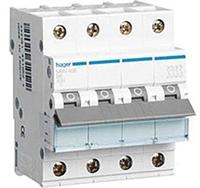 Hager Leitungsschutzschalter 4pol. B-25A, 6kA MBN425 (MBN425)