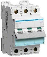 Hager Leitungsschutzschalter NDN320 3polig 10kA/15kA D-20A 3M