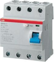 ABB 2CSF204101R1250, ABB FI-Schutzschalter F204A-25/0,03 | 4-polig Typ A | 25A...