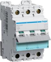 Hager Leitungsschutzschalter NCN332 3polig 10kA/15kA C-32A 3M