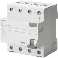 FI-Schutzschalter Typ A 63A 3+N-pol.300mA 400V 4TE selektiv 5SV3646-8 (5SV36468)