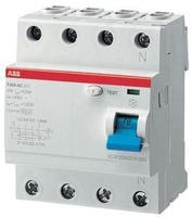 ABB 2CSF204123R3400, ABB F204 A-40/0.3-L Fehlerstrom-Schutzschalter - 4P - Typ...