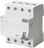 Siemens FI-Schutzschalter 5SV3344-3, 30 mA, Typ F, 40 A, 230 V / 400 V AC, 10 kA
