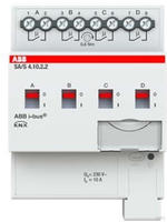 ABB Stotz S&J Schaltaktor 4fach, 10A REG SA/S4.10.2.2 (2CDG110258R0011)