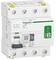 Schneider A9Z64463, Schneider FI-Schutzschalter A9Z64463 Typ B-SI | 4-polig | 63A 