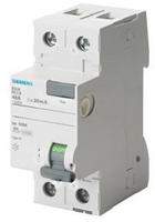 Siemens 5SV43140, Siemens FISchutzschalter Typ AC A 30 mA Un AC (5SV43140) Grau