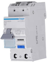 Hager ADS963D FI-LS 1P+N 6kA C-13A 30mA A QC