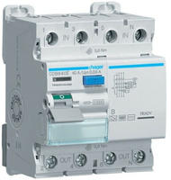 Hager CDB640E, Hager CDB640E Fehlerstromschutzschalter 4-polig 10kA 40A 30mA Typ B