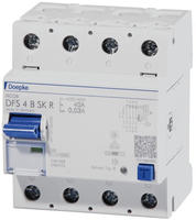 DOEPKE DFS4 040-4/0,03-B SK FI-Schalter 4pol.40A0,03ATypB SK Nrechts (9134988)
