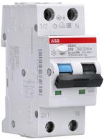 ABB 2CSR255180R1164, ABB FI/LS-Schalter DS201A-C16/0,03 | RCBO 1P+N Typ A | 16A 