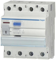 Hager CDA625D CDA625D Fehlerstromschutzschalter A 4-polig 25A 0,03A 400V