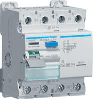 Fehlerstromschutzschalter 4p 10kA40A300mA TypB CFB640E 3250611627975 Hager