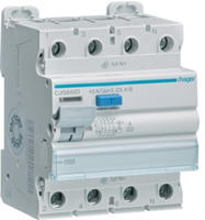 Fehlerstromschutzschalter 4p 10kA 40A 30mA A G CJG640D 3250611623304 Hager