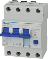 Doepke 09945124, Doepke FI/LS-Kombination DRCBO 4 C16/0,03/3N-A | RCBO 3-polig+N 