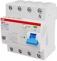 ABB 2CSF204568R1630, ABB FI-Schutzschalter Typ B F204B-63/0,03 | 4-polig | 63A | 30mA