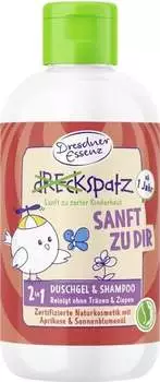 Dresdner Essenz Dreckspatz sanft zu dir 2in1 Duschgel & Shampoo
