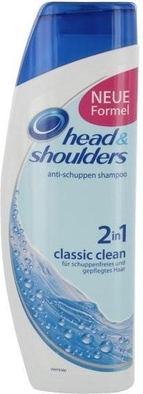 Head & Shoulders Classic Clean 2 in 1 Anti-Schuppen Shampoo + Pflegespülung (250ml)