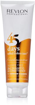 Revlon 45 Days Total Color Care Shampoo Intense Coppers (275ml)