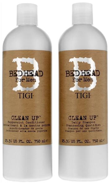 Tigi Bed Head for Men Clean it Up (Shampoo + Conditioner 750ml)