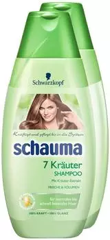 Schauma 7 Kr&auml;uter Shampoo (400 ml)