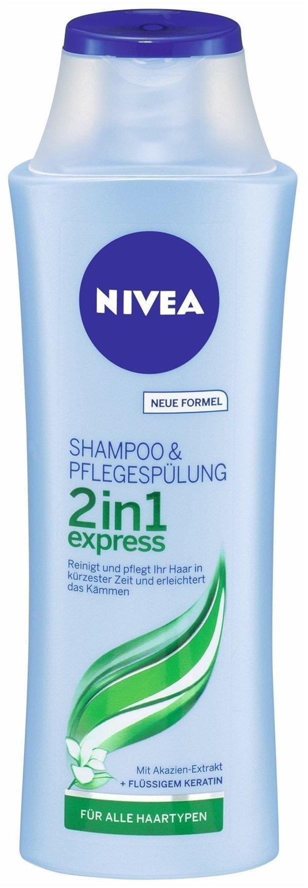 Nivea 2in1 Pflege Express Shampoo & Spülung (250ml) Test TOP Angebote ab 2,74  € (Oktober 2023)