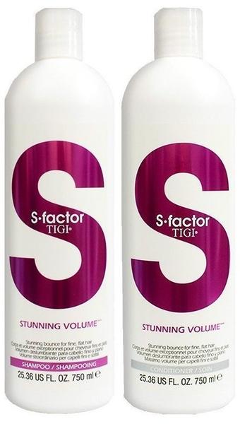 Tigi S-factor Stunning Volume Shampoo (750ml)