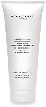 Acca Kappa Muschio Bianco Shampoo & Shower Gel (200 ml)