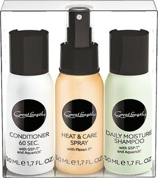Great Lengths Travelset (Shampoo, Conditioner + Care Spray (3 x 50 ml)
